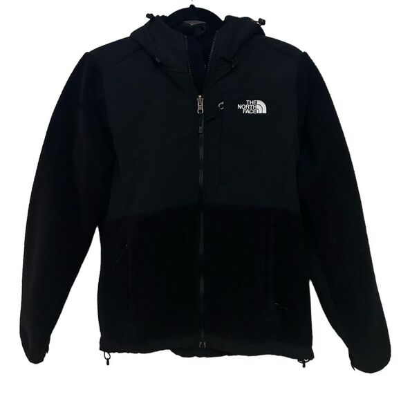 THE NORTH FACE Black Long Sleeve Zip Up Fleece Jacket S - Picture 2 of 16